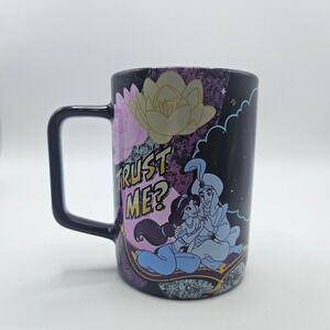 Disney‎ Aladdin Trust Me? Ceramic Coffee Mug Jasmine Genie Novelty Gift